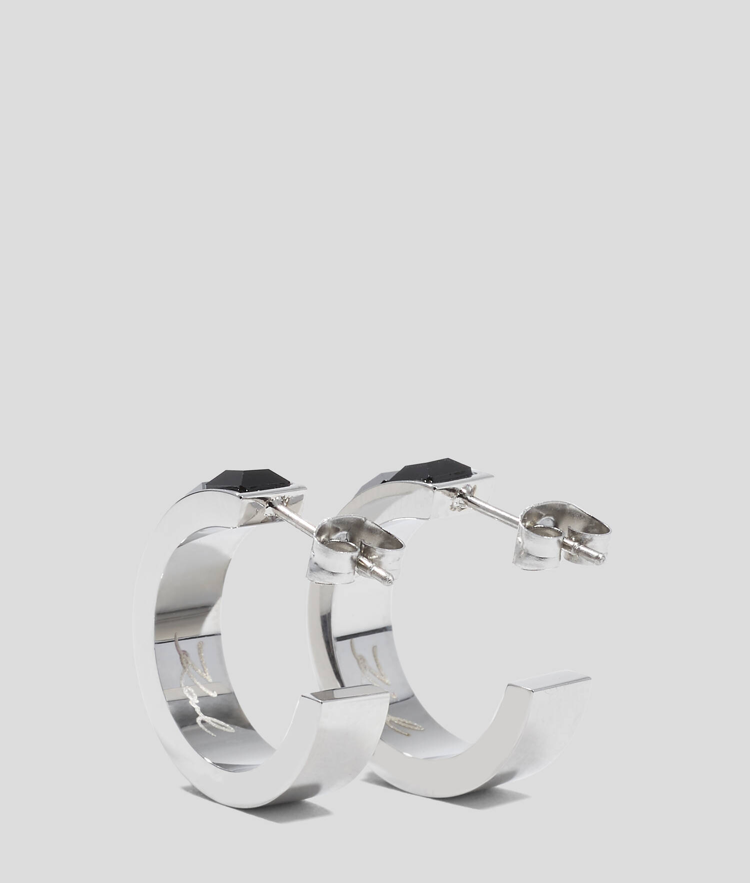 Créoles en cristaux - Argent