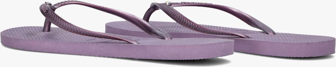paarse havaianas teenslippers slim crystal sw ii