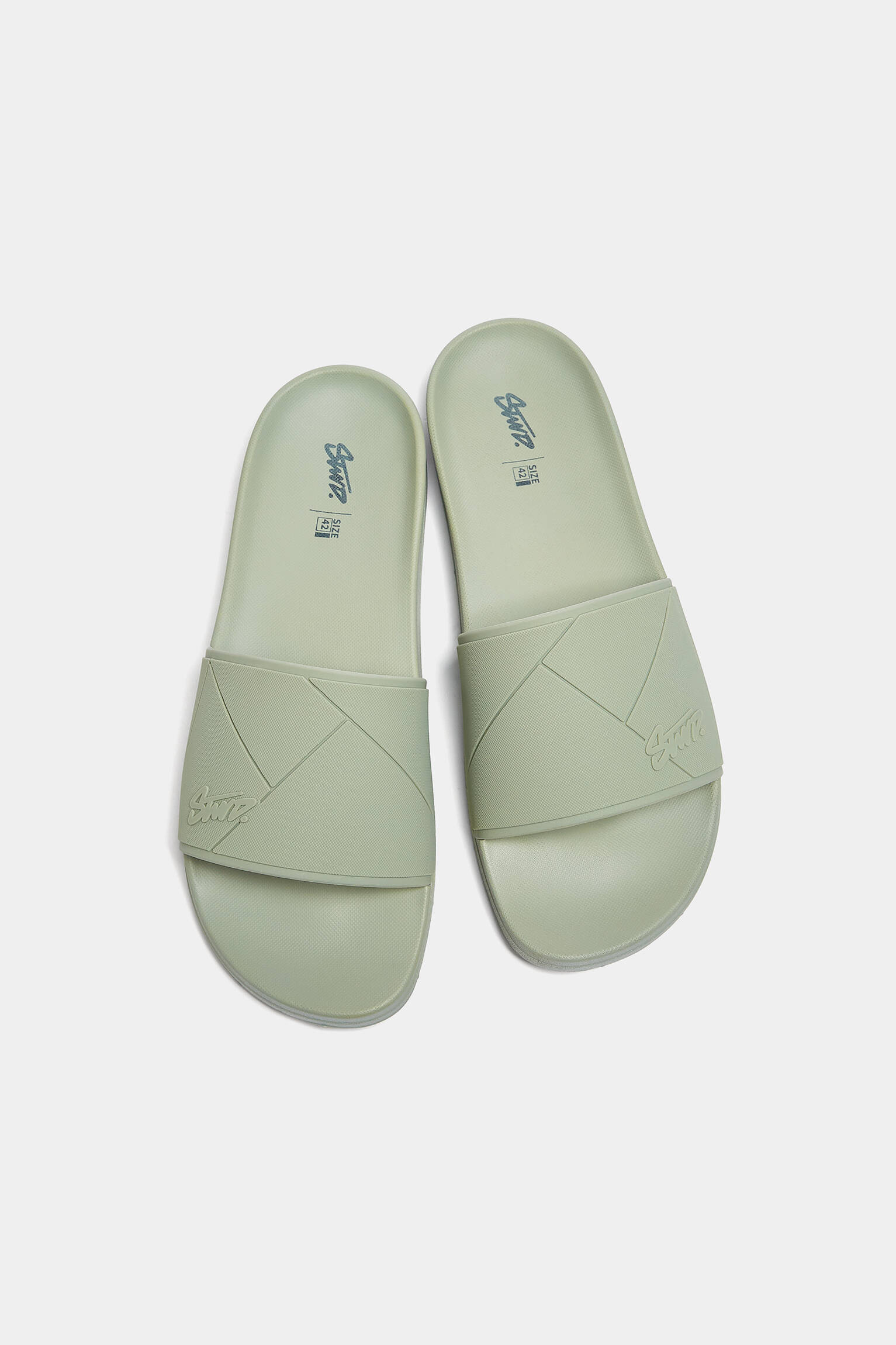CHINELO STWD BORRACHADO - VERDE