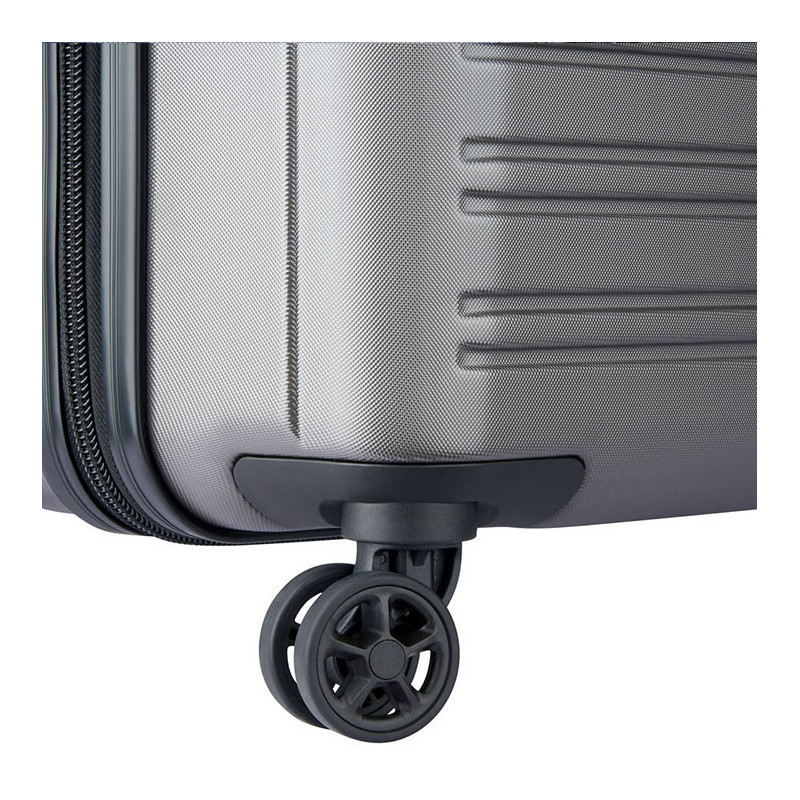 Valise cabine rigide slim Segur 2.0 55 cm Gris