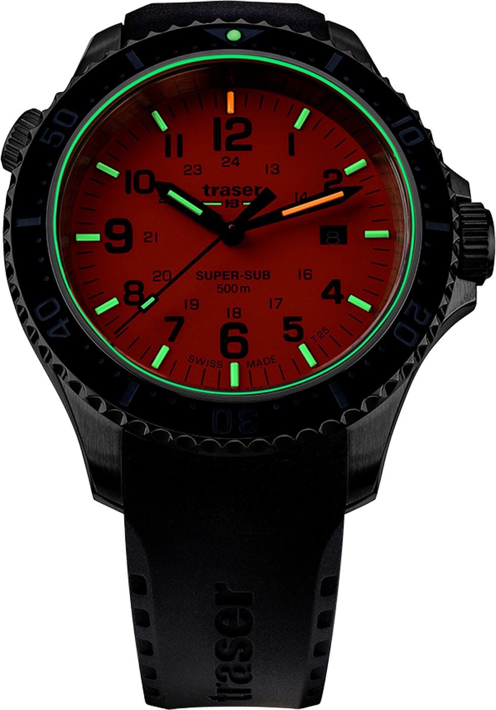 Traser Herrenarmbanduhr 109380 - 46 mm