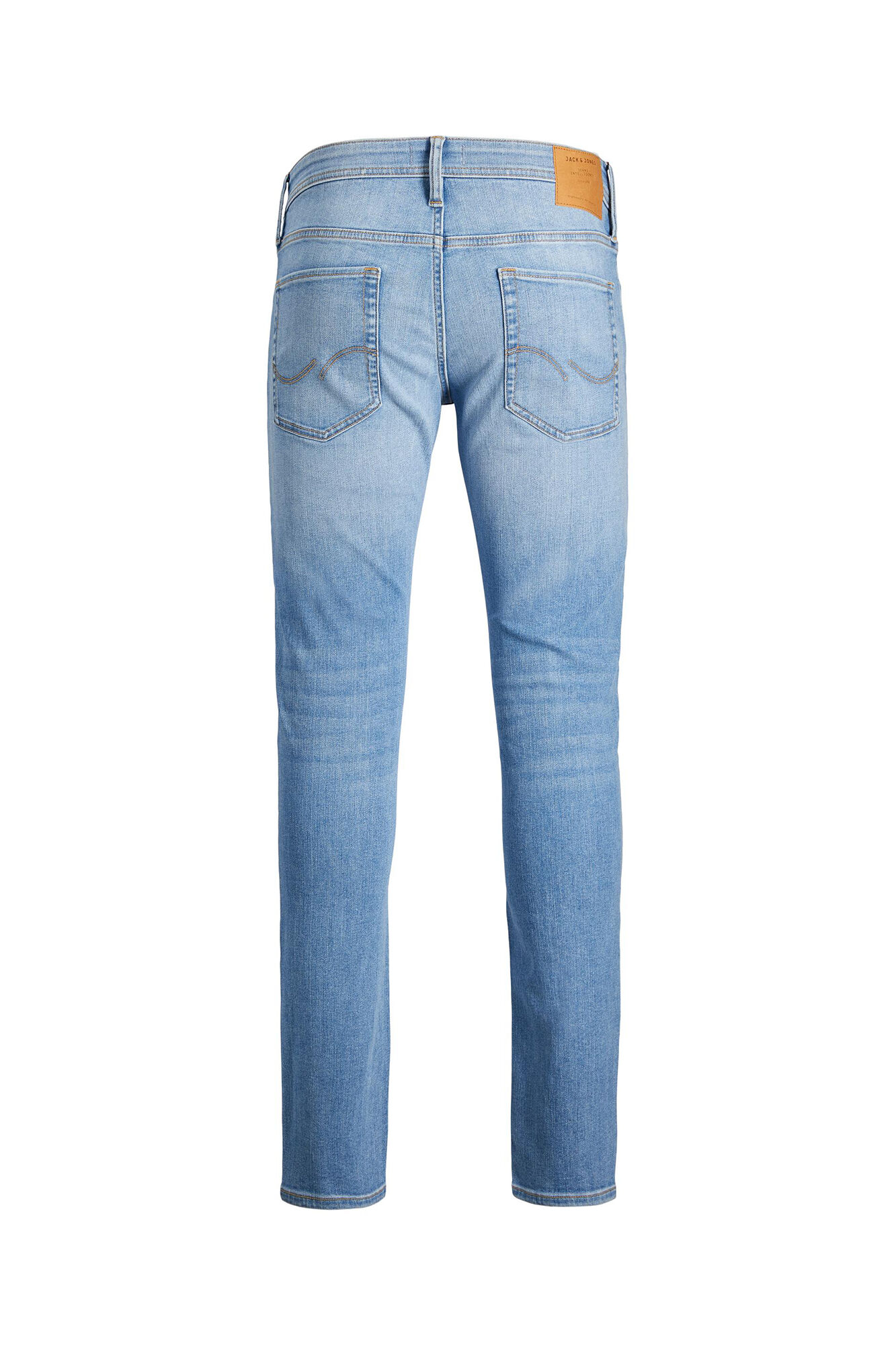 calça jeans de corte justo