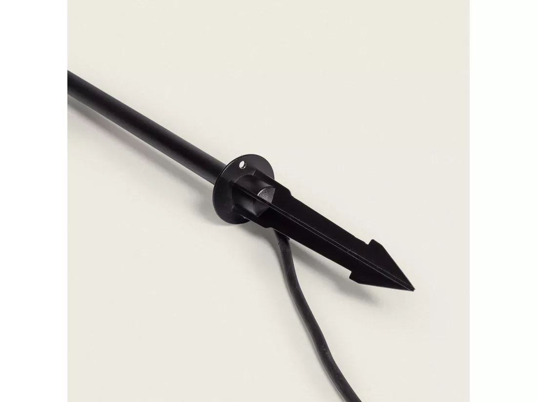 Balise Extérieur LED 6W sur Pied 60cm avec Piquet Drimlec Noir mat