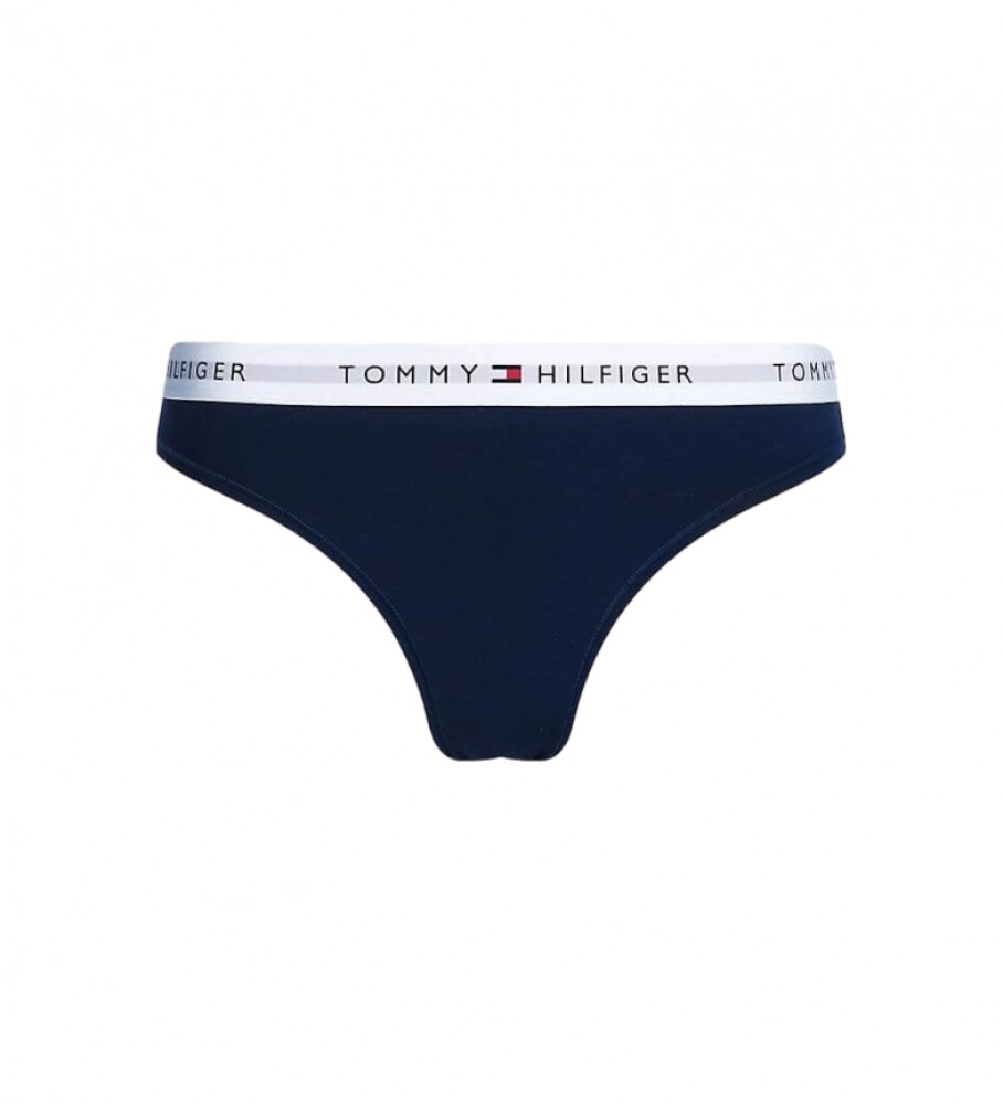 Cuecas Tommy Hilfiger Icons com inscrição azul marinho
