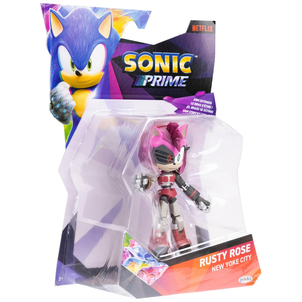 Sonic Prime 13 cm Figur - Rostige Rose