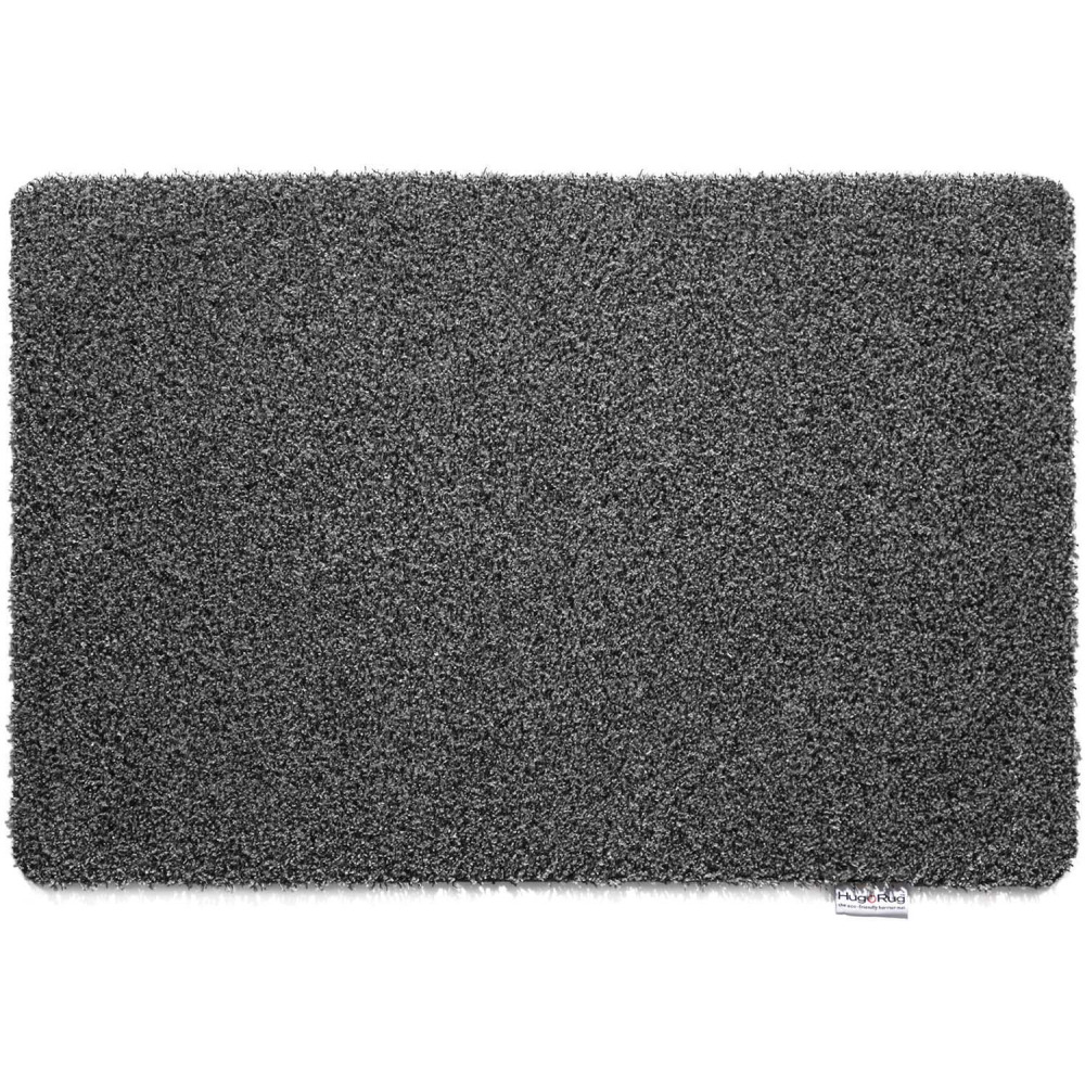 Tapis d'entrée en matière recyclée 50 x 75 cm gris