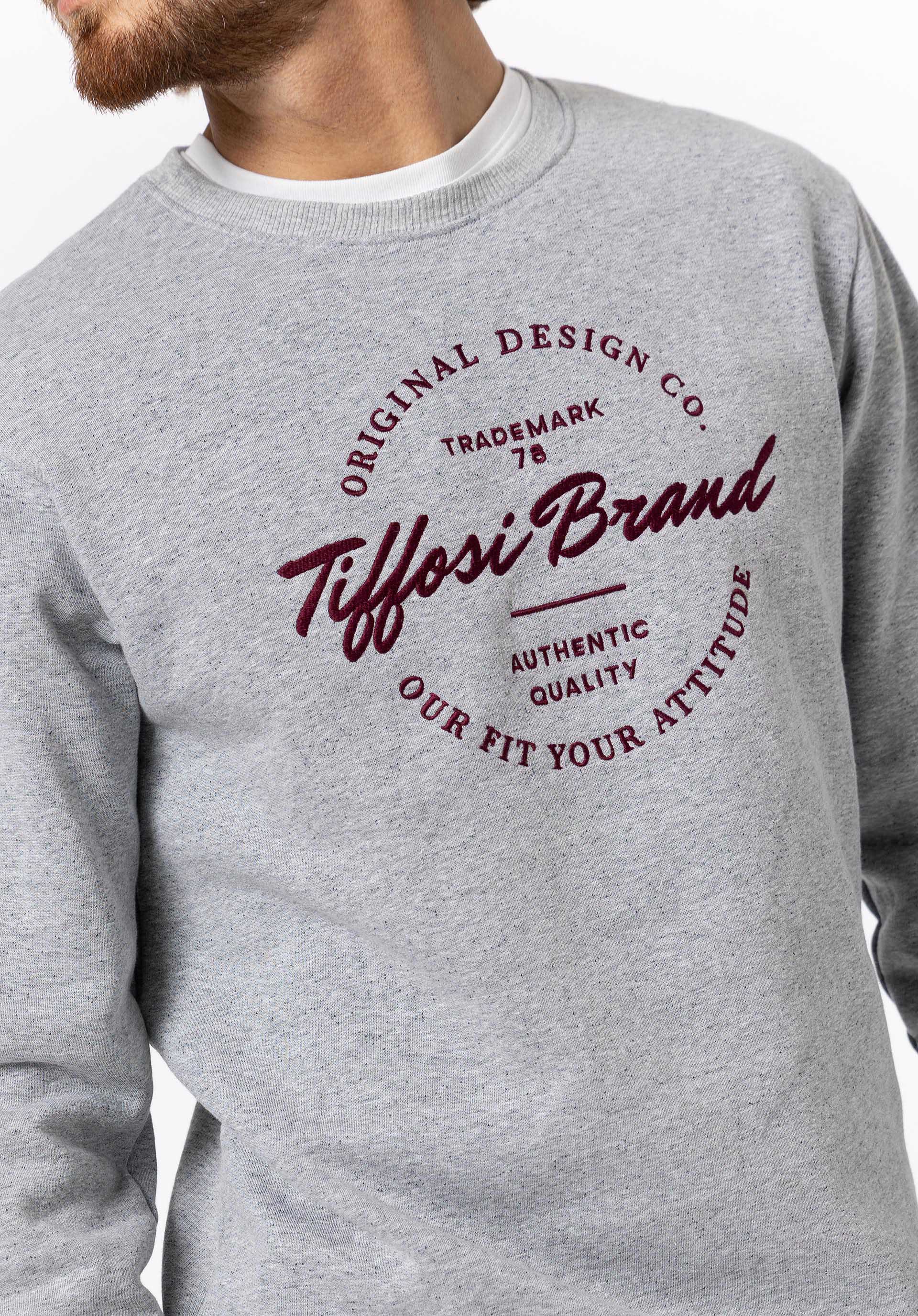 Sweatshirt com Bordado Frontal