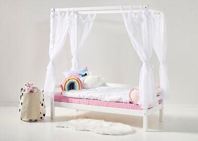 Hoppekids Sengehimmel 70x160 cm, Transparent