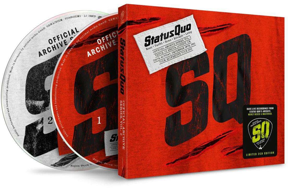 Official Archive Series Vol.2 -  Live In London 2012 | Status Quo CD