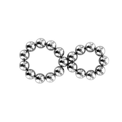 Trendform Magnete Orbit, 5 mm, silber, 20 Stück