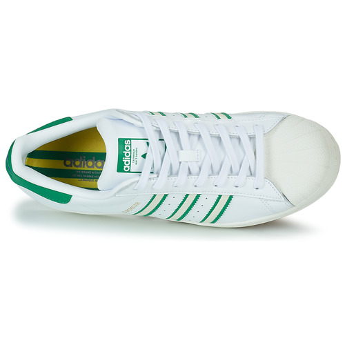 adidas Originals - SUPERSTAR - Blanc / Vert