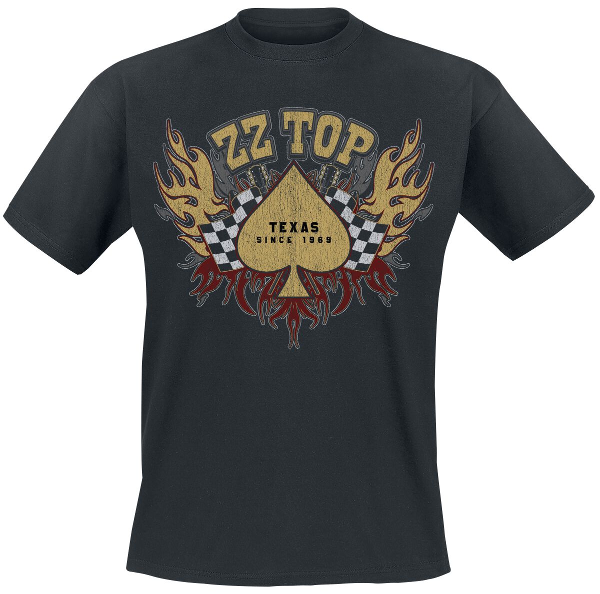 Race Flag | ZZ Top T-Shirt Manches courtes