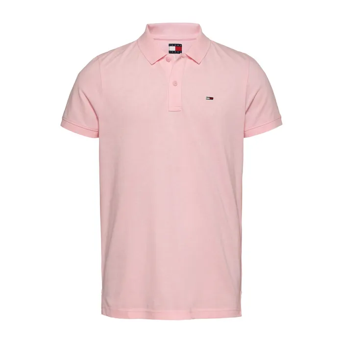 Tommy Hilfiger Slim Placket Flag Polo Heren