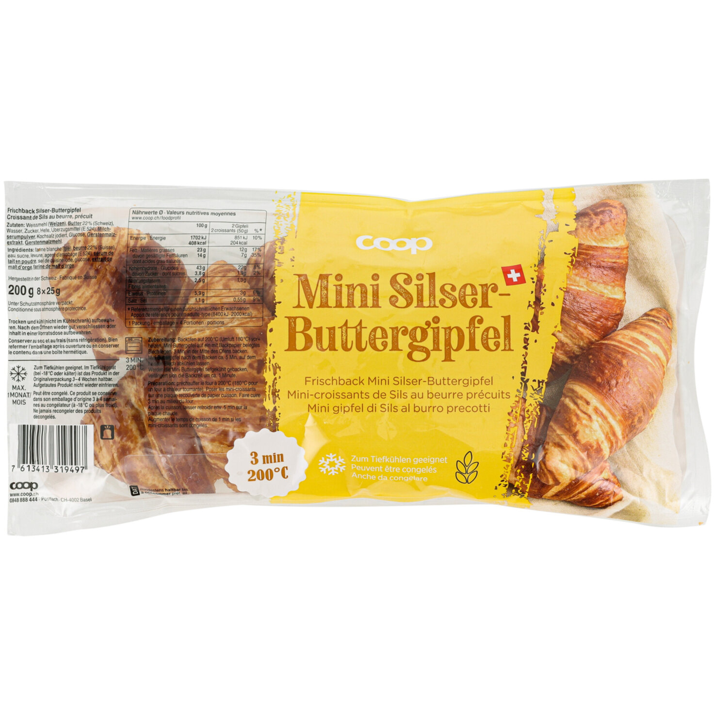 Frischback Silser Buttergipfel