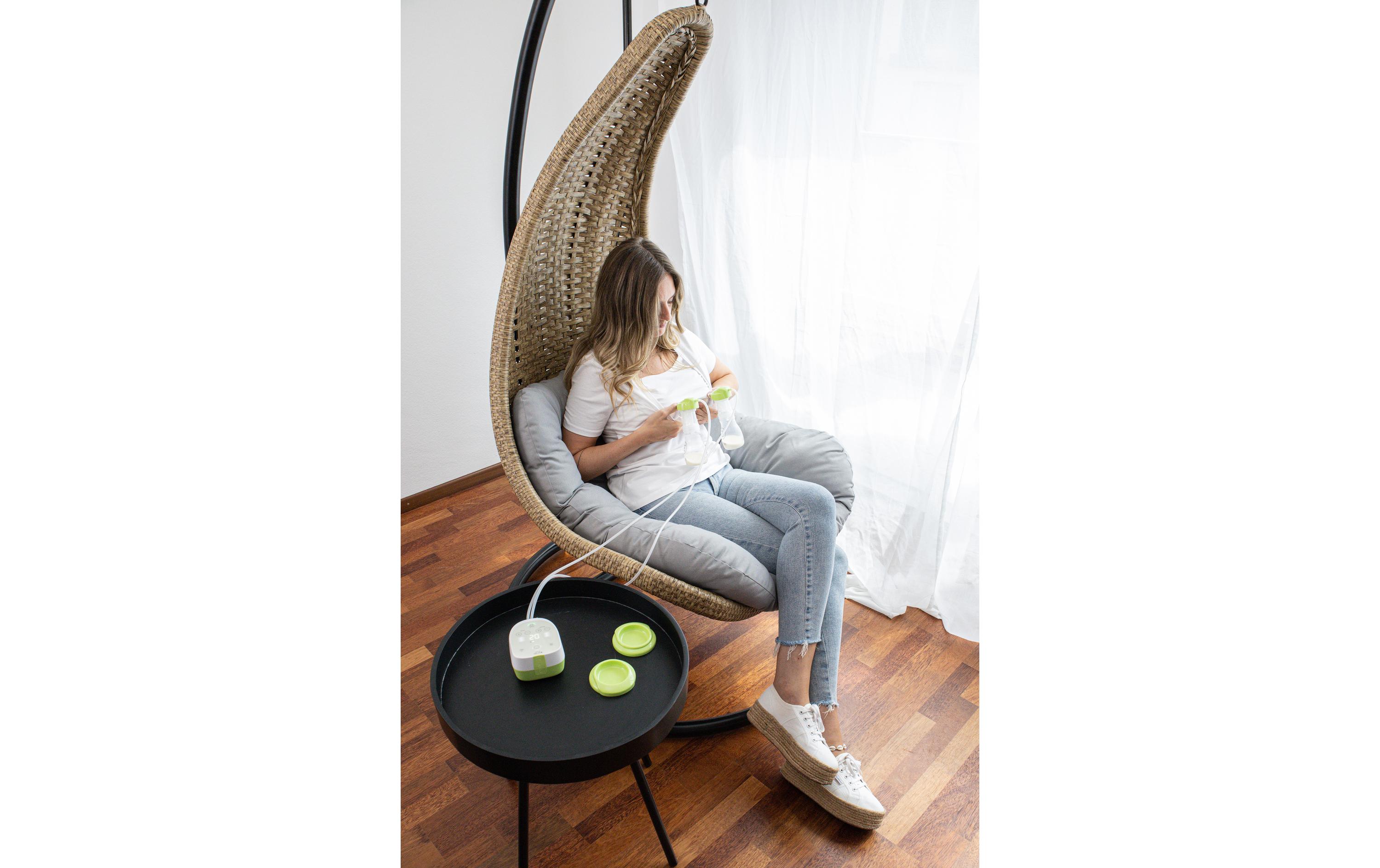 Milchpumpe Alyssa Double Elektrisch<br>Elektrische Doppelmilchpumpe