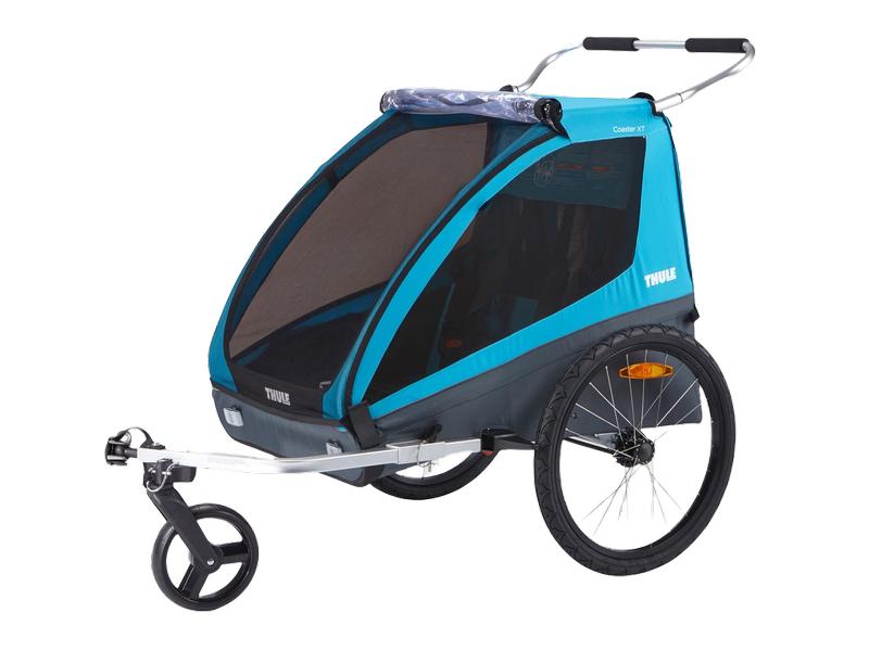 Thule Veloanhänger Coaster XT Fahrradanhänger- und Buggy-Set