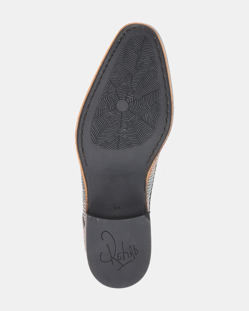 Rehab Fred Lizard Leave Lage nette schoenen  - blauw