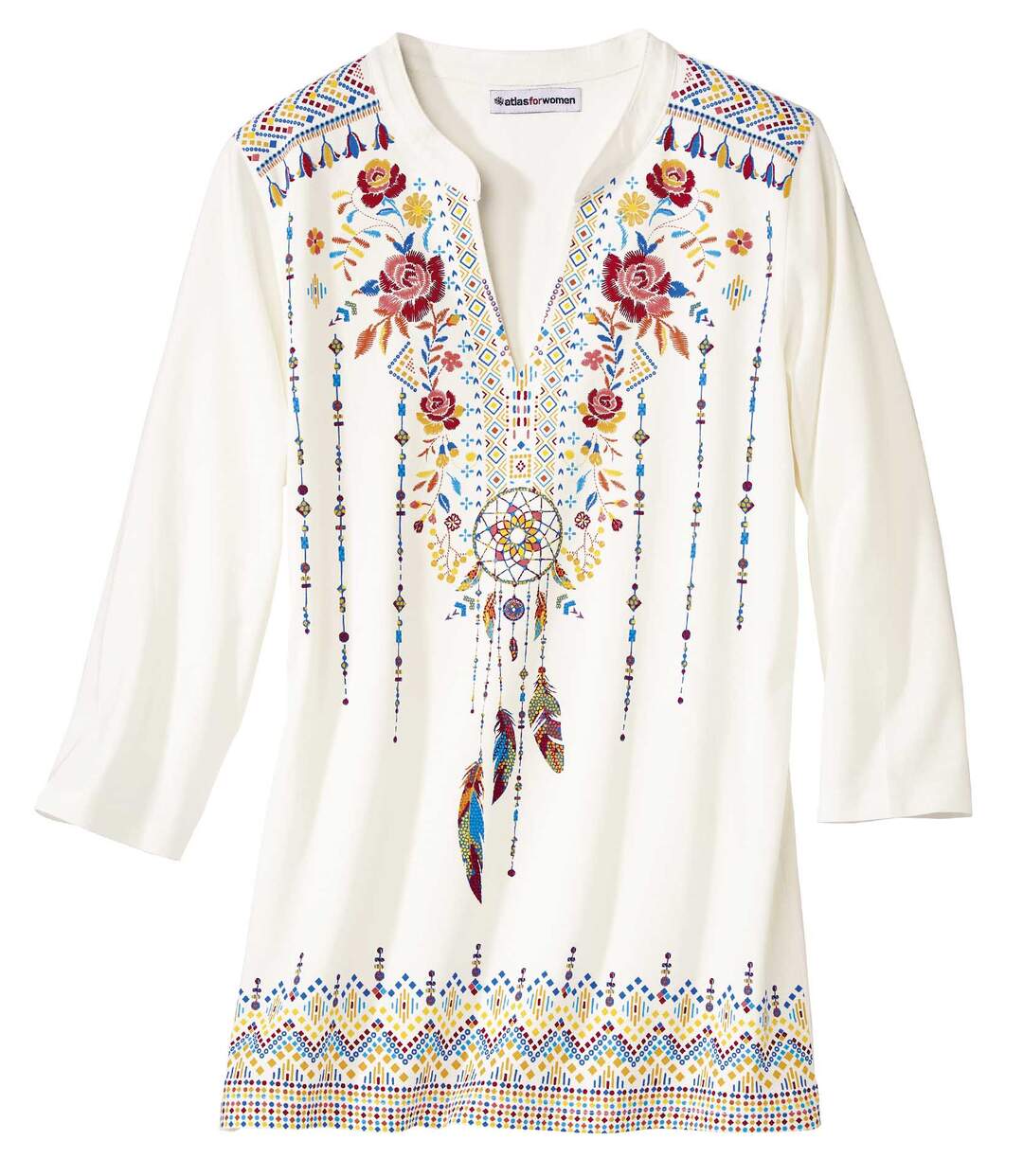 Tunique Fantaisie Col Djellaba