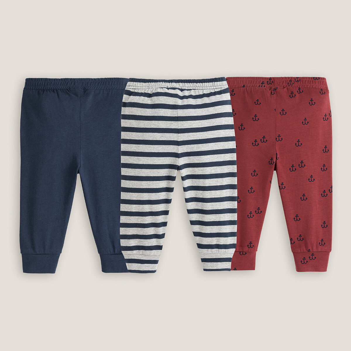 COLEÇÃO LA REDOUTE<br>Conjunto de 3 leggings