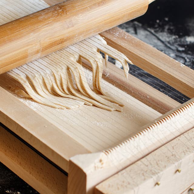 Pastamaskine Chitarra med rulle