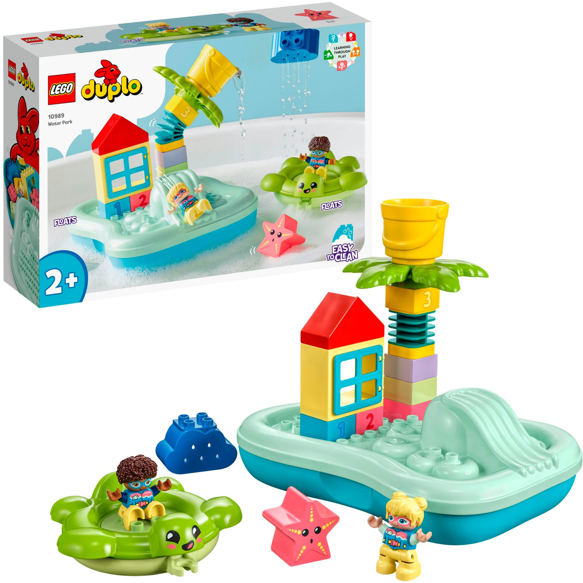 LEGO Konstruktionsspielzeug DUPLO Wasserrutsche
