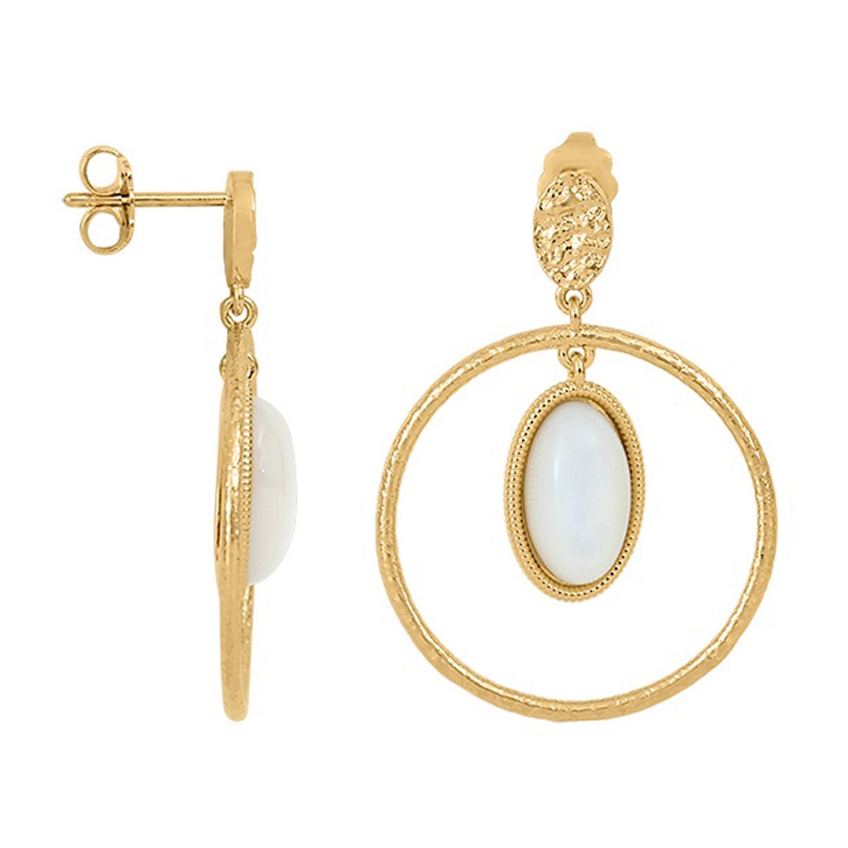 Boucles d'oreilles Saunier Gemme
