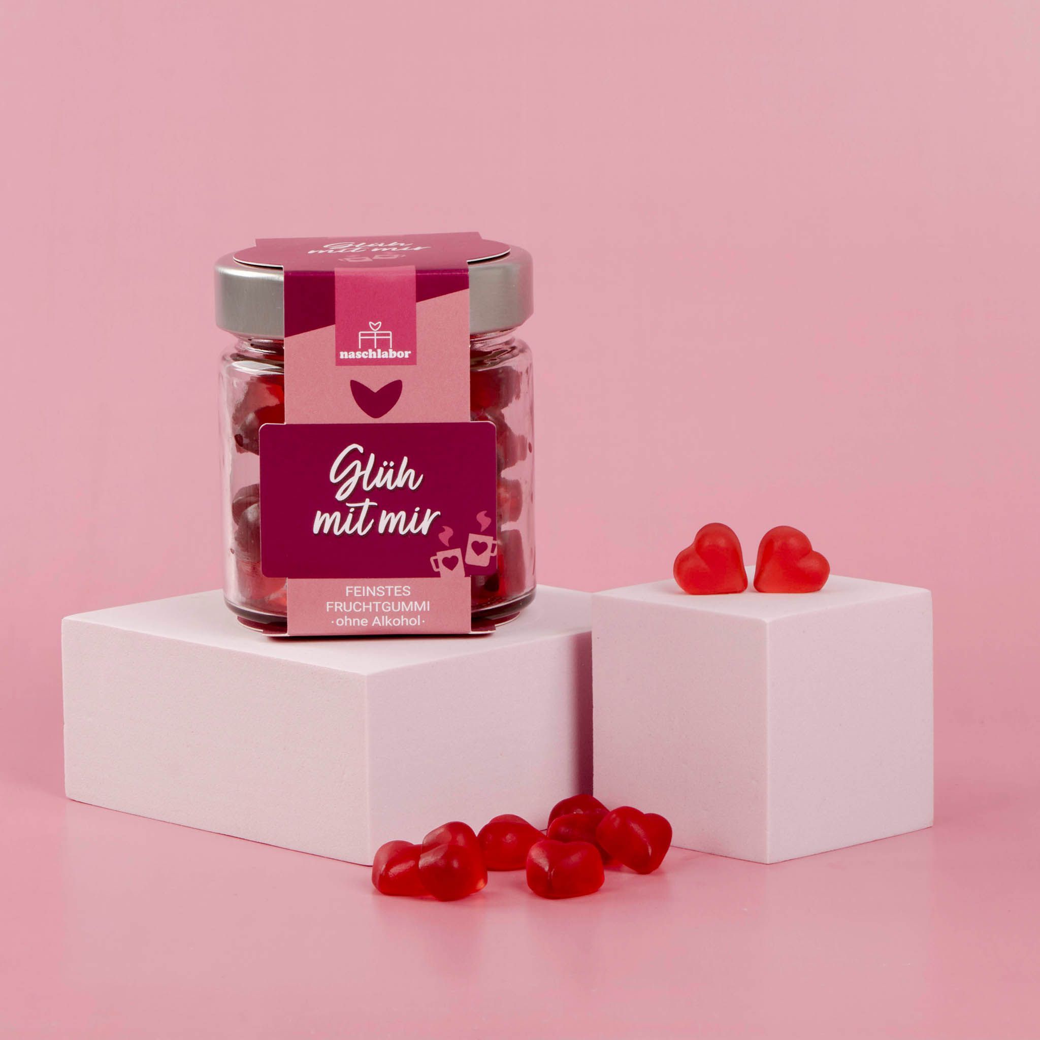 naschlabor Glüh mit mir im Geschenkglas