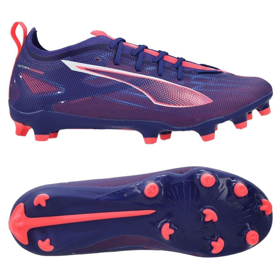 PUMA Ultra 5 Pro FG/AG Formula - Lapis Lazuli/Blanc/Crépuscule Enfant