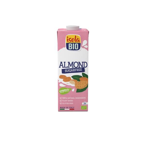 Bebida Amêndoa S Açúcar Isola Bio 1L