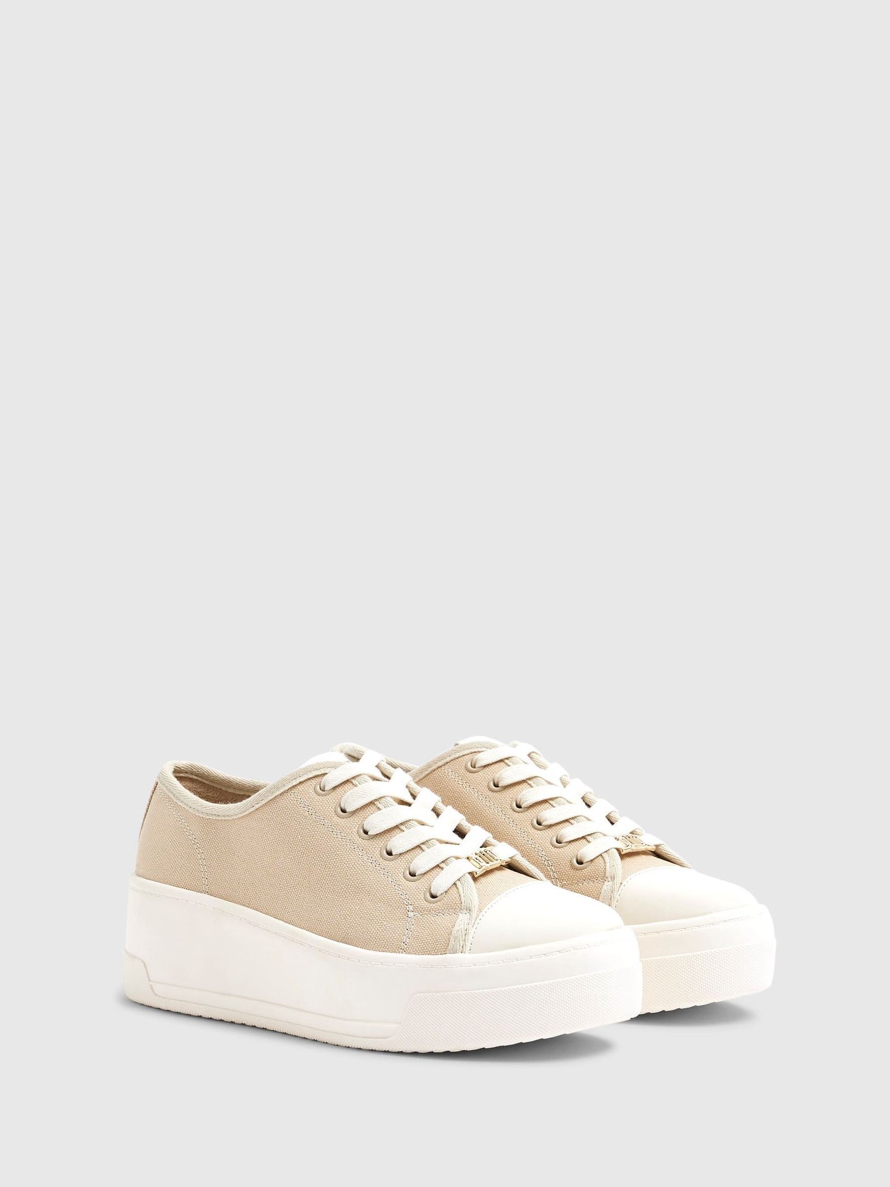 River Island canvas vetersneakers