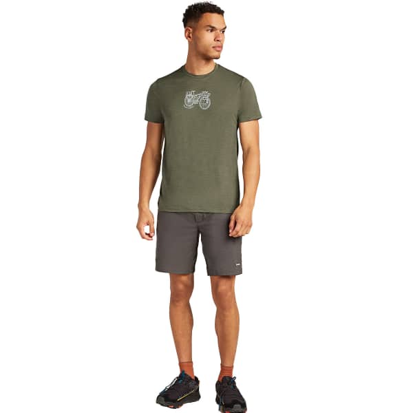 T-shirt randonnée ICEBREAKER M MERINO 150 TECH LITE SS TEE LODEN