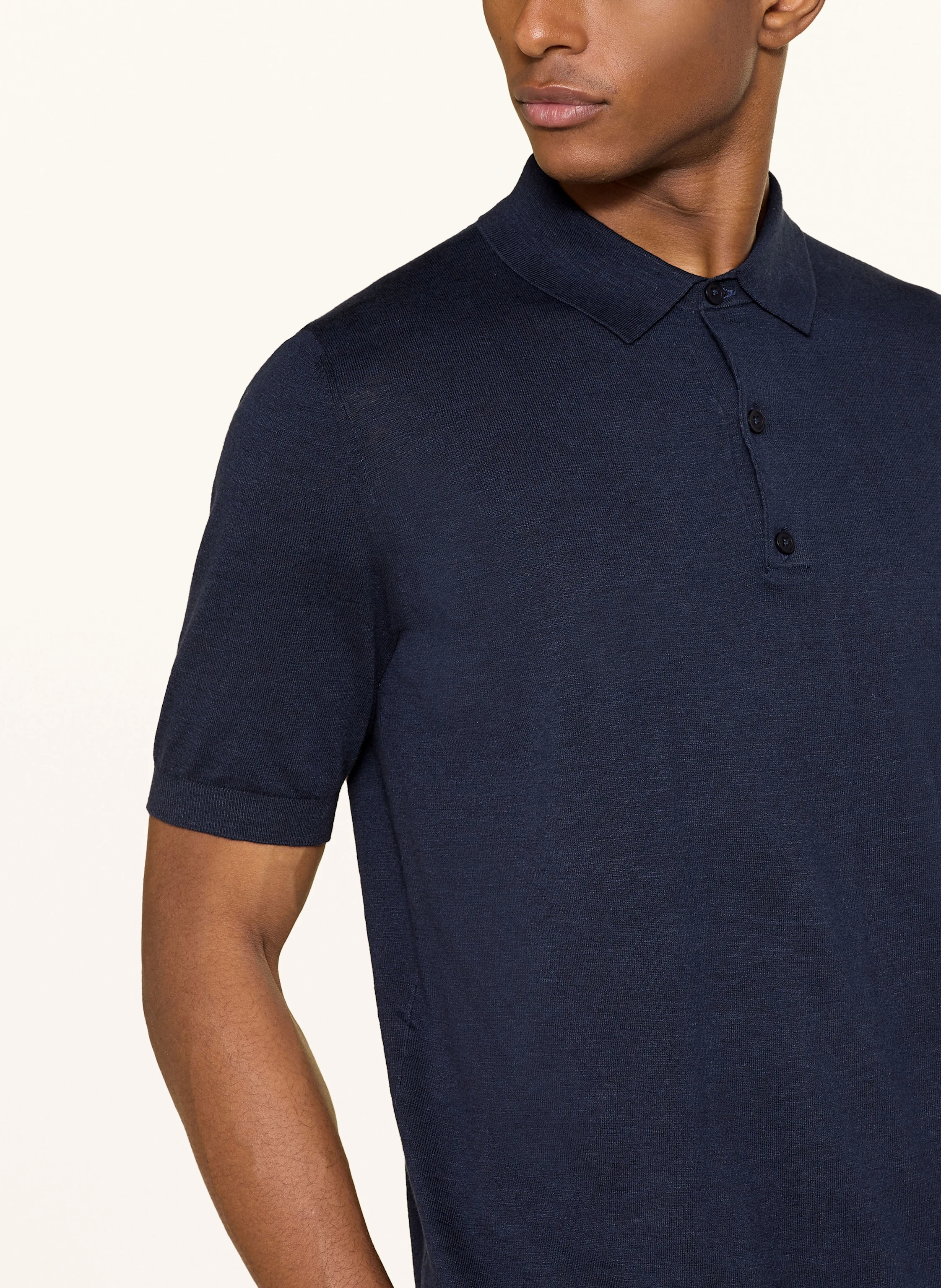 STROKESMAN'S Strick-Poloshirt