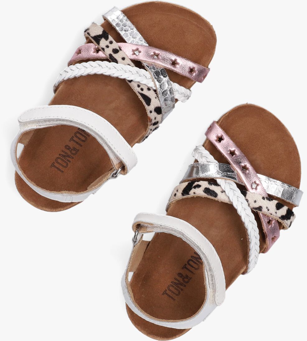 TON & TON witte ton & ton sandalen pl_omo08