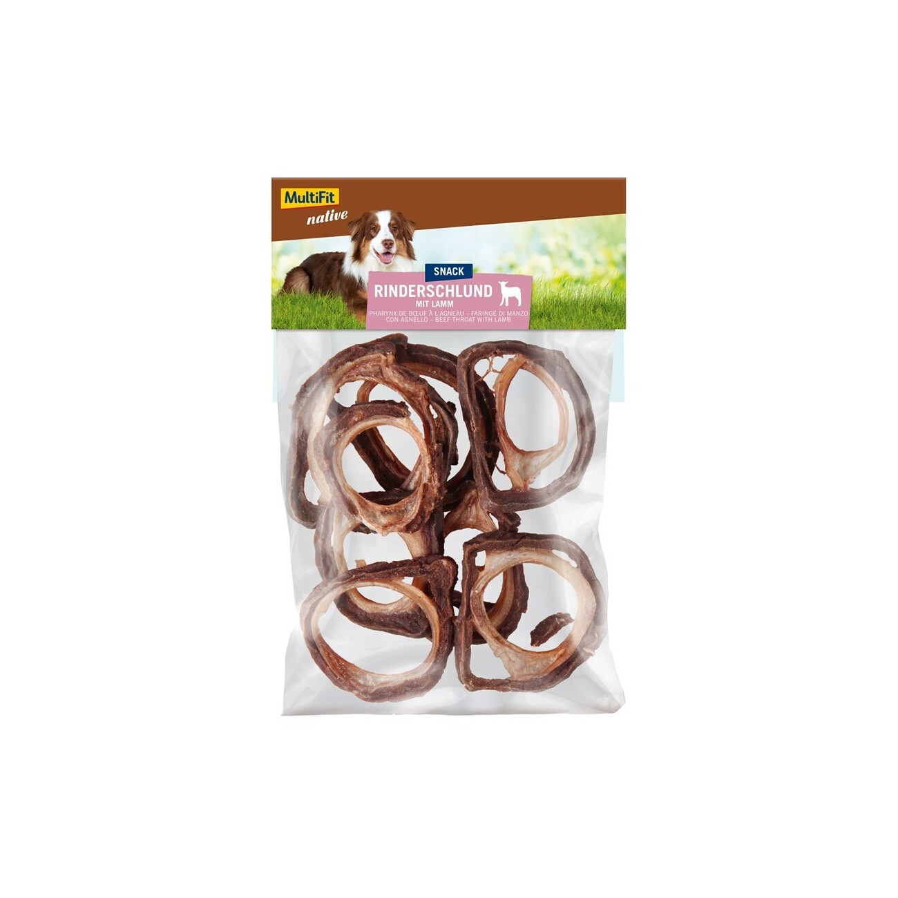 MultiFit native Rinderschlund mit Lamm 8x50g