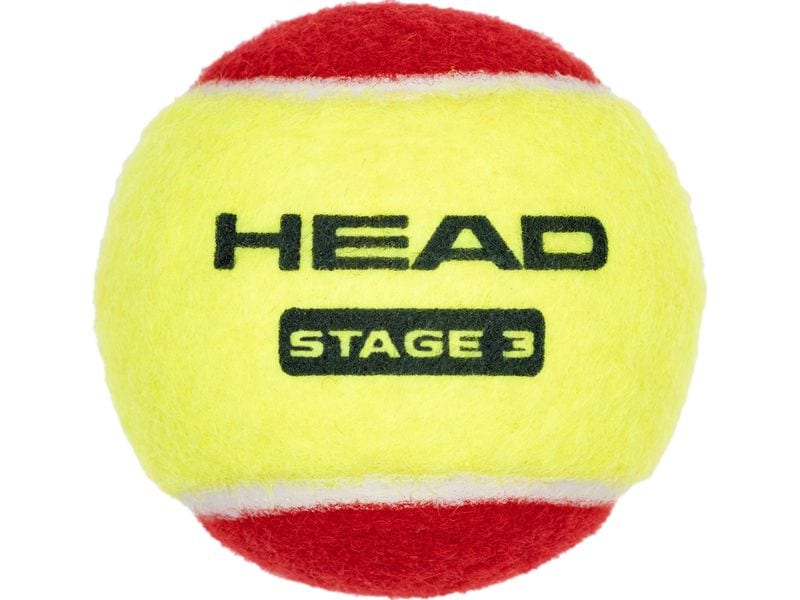 HEAD Tennisbälle Stage 3 3er-Pack Tennisbälle