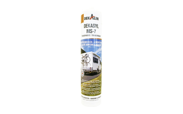 Dekalin Dekasyl MS-7 elastisches transparentes Klebstoff und Dichtungsmittel 290 ml