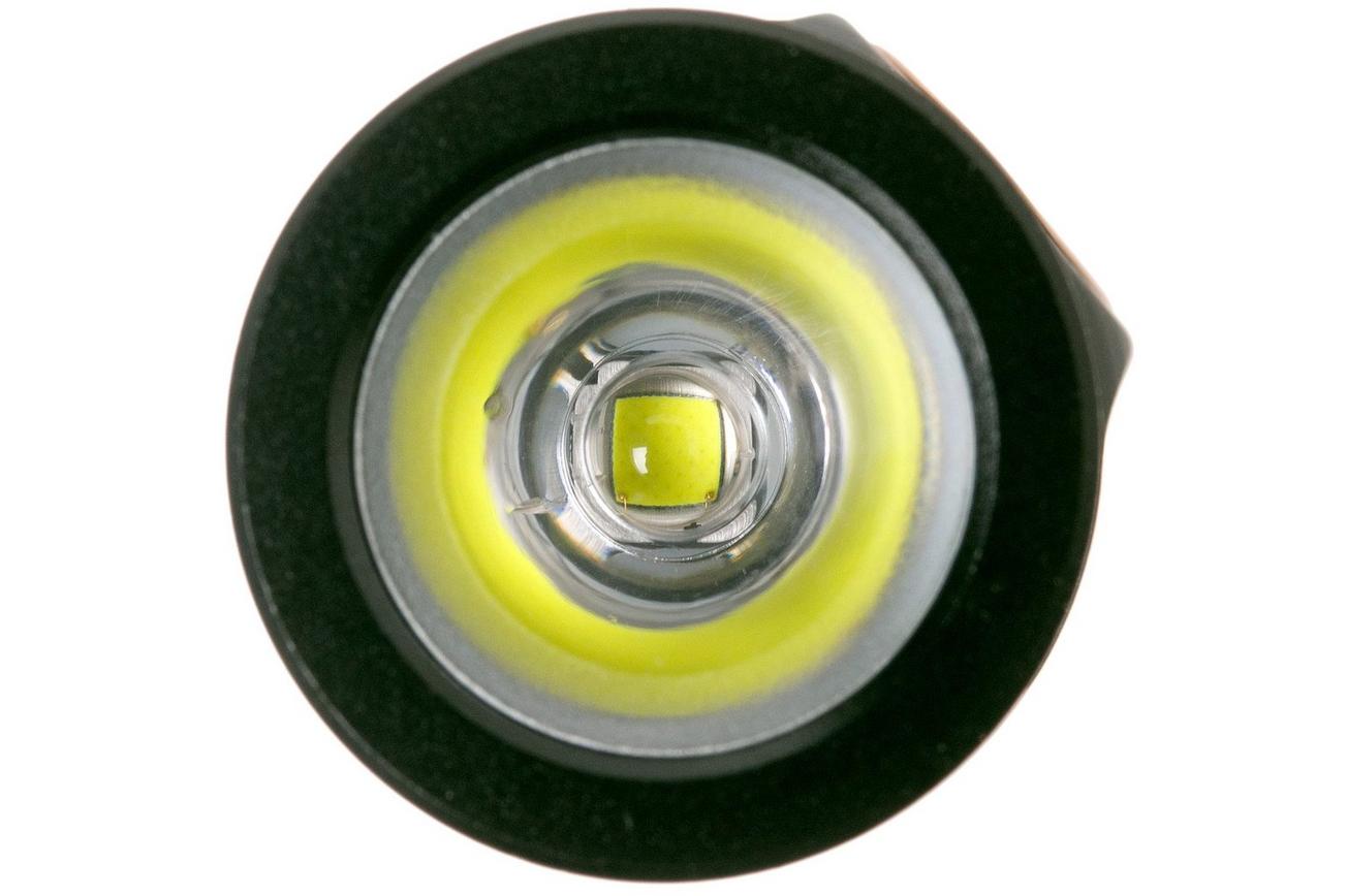 Fenix E05R oplaadbare sleutelhangerzaklamp, zwart
