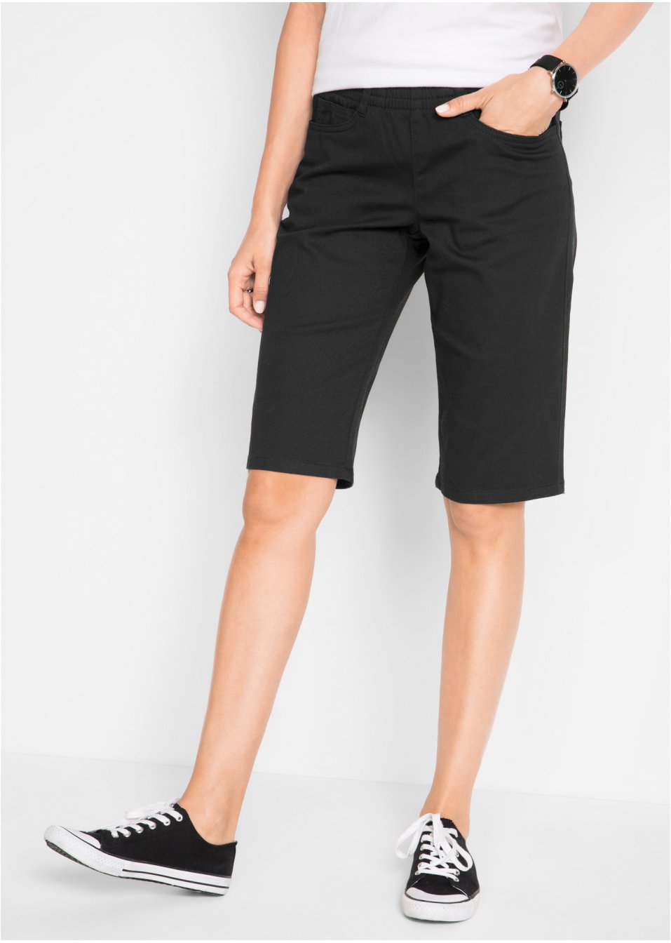 Lot de 2 bermudas extensibles