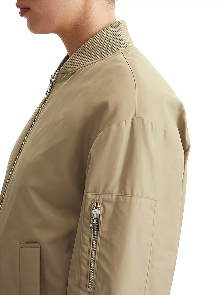 MARC O'POLO Mantel hellbraun
