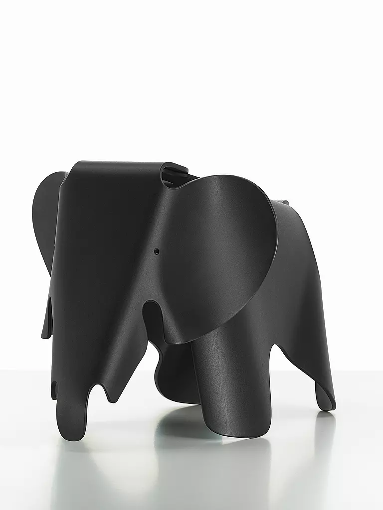 VITRA Deko Elefant Eames Small Schwarz schwarz
