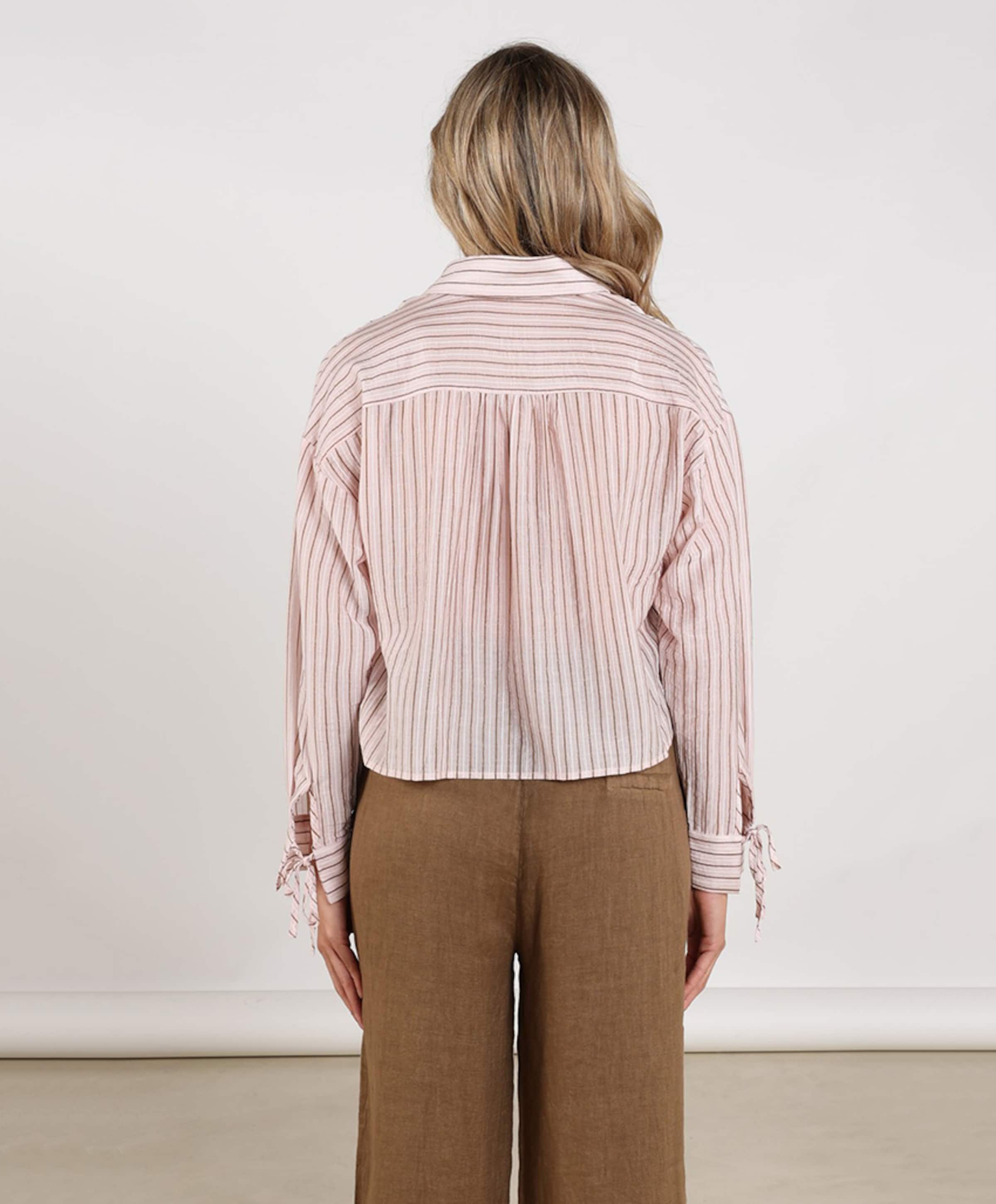 Nukus Dames blouse roze