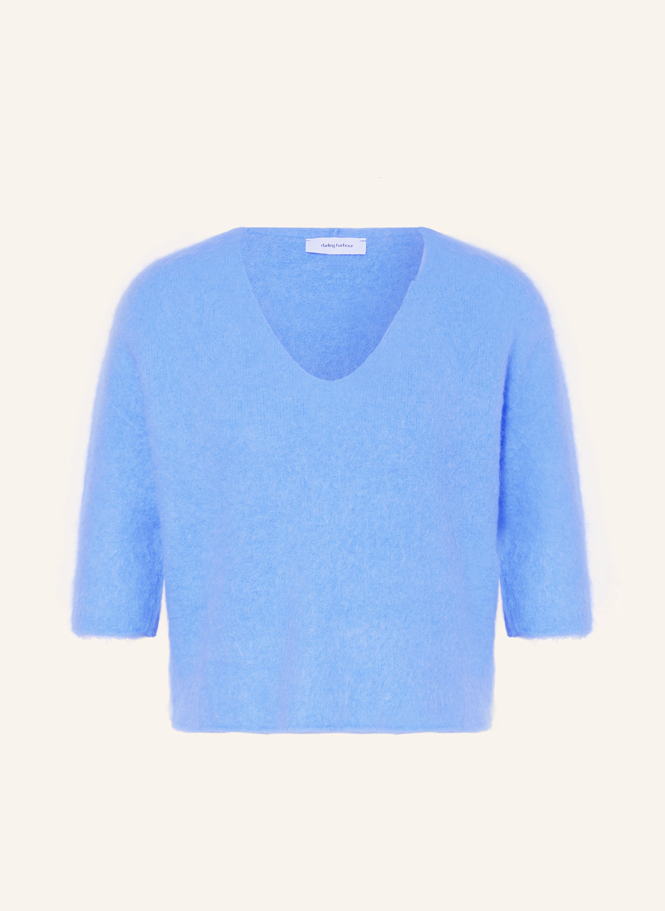 darling harbour Pullover mit 3/4-Arm und Alpaka