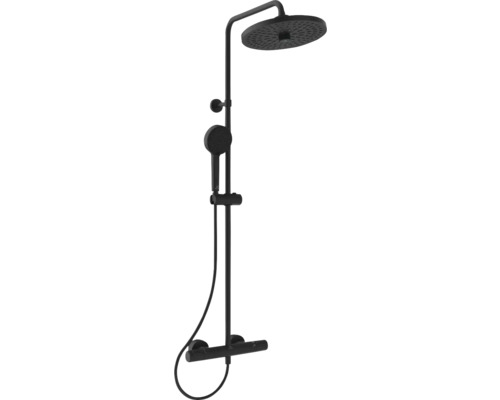 Douchekolom incl. thermostaat Ideal Standard Ceratherm T25+ zijdezwart mat A7210XG