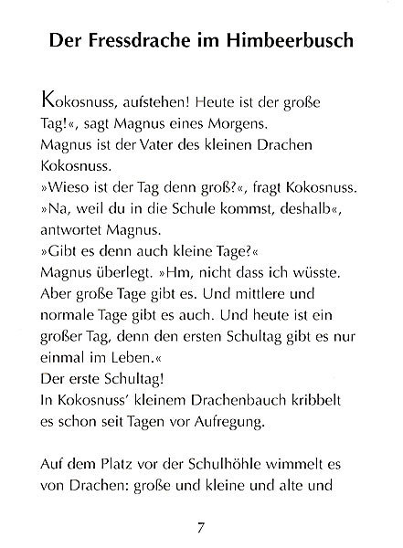 Der kleine Drache Kokosnuss kommt in die Schule / Die Abenteuer des kleinen Drachen Kokosnuss Bd.1