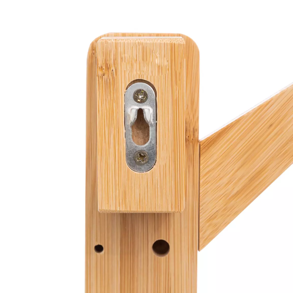 Patère double sens 6 têtes Bambou Naturelle