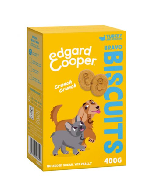 Edgard&Cooper Biscuit 400 g - Hondensnacks
