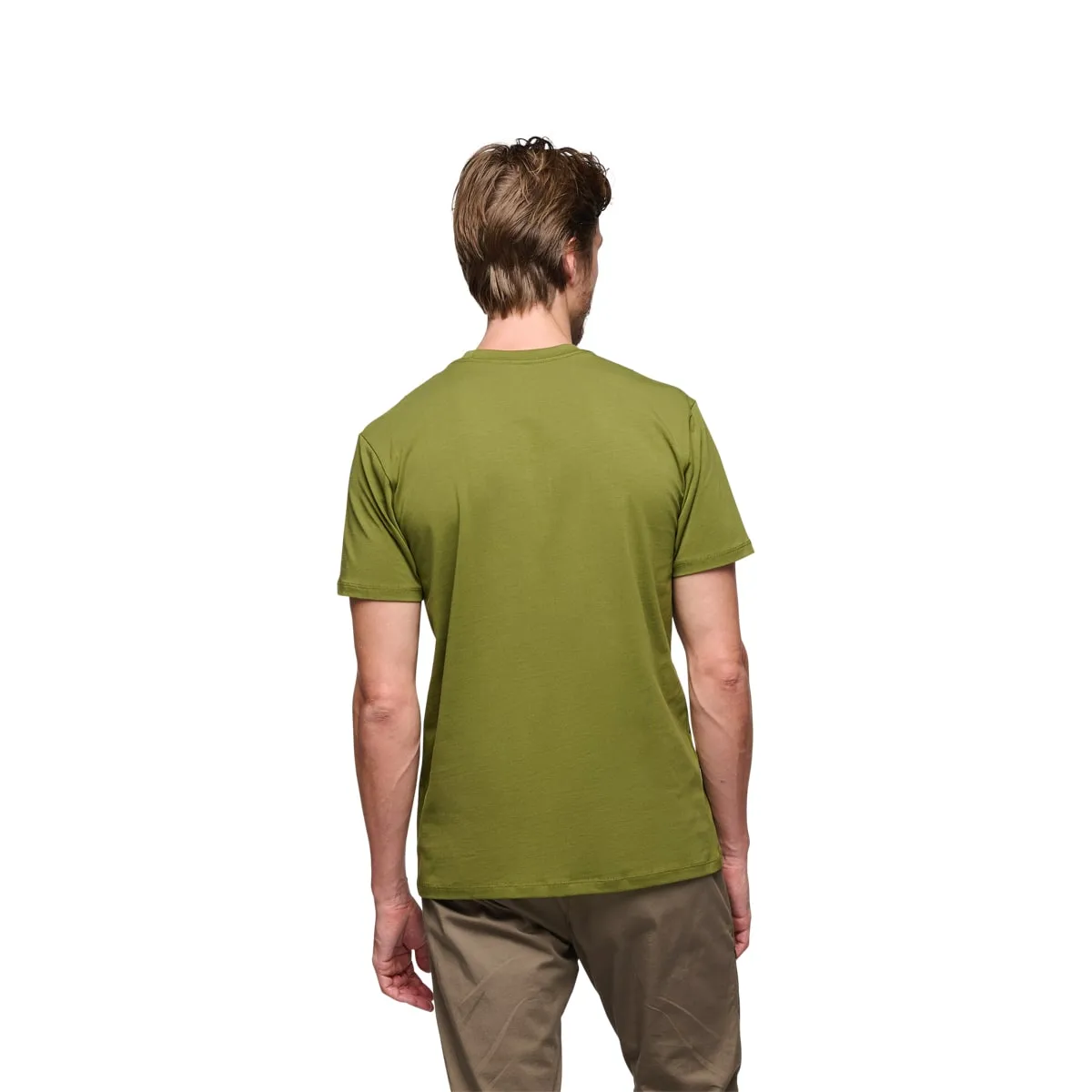 Black Diamond Men's Chalked Up 2.0 SS Tee Camp Green