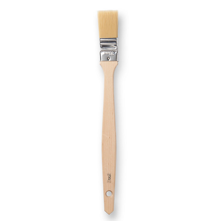 Pinceau radiateur virole coudée Diall toutes peintures 30 mm