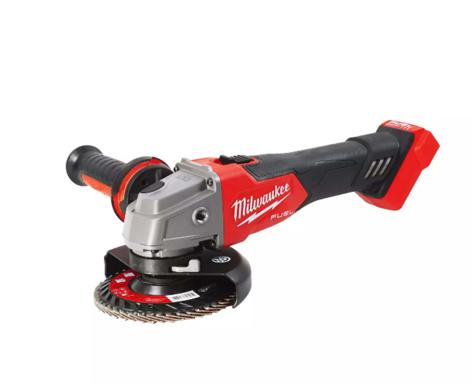 Milwaukee M18 FPP2E3-502X 18V Li-ion accu klopboor- /schroefmachine (M18 FPD3) & Haakse slijper (M18 FSAG125) Combiset (2x 5.0Ah accu) in HD Box