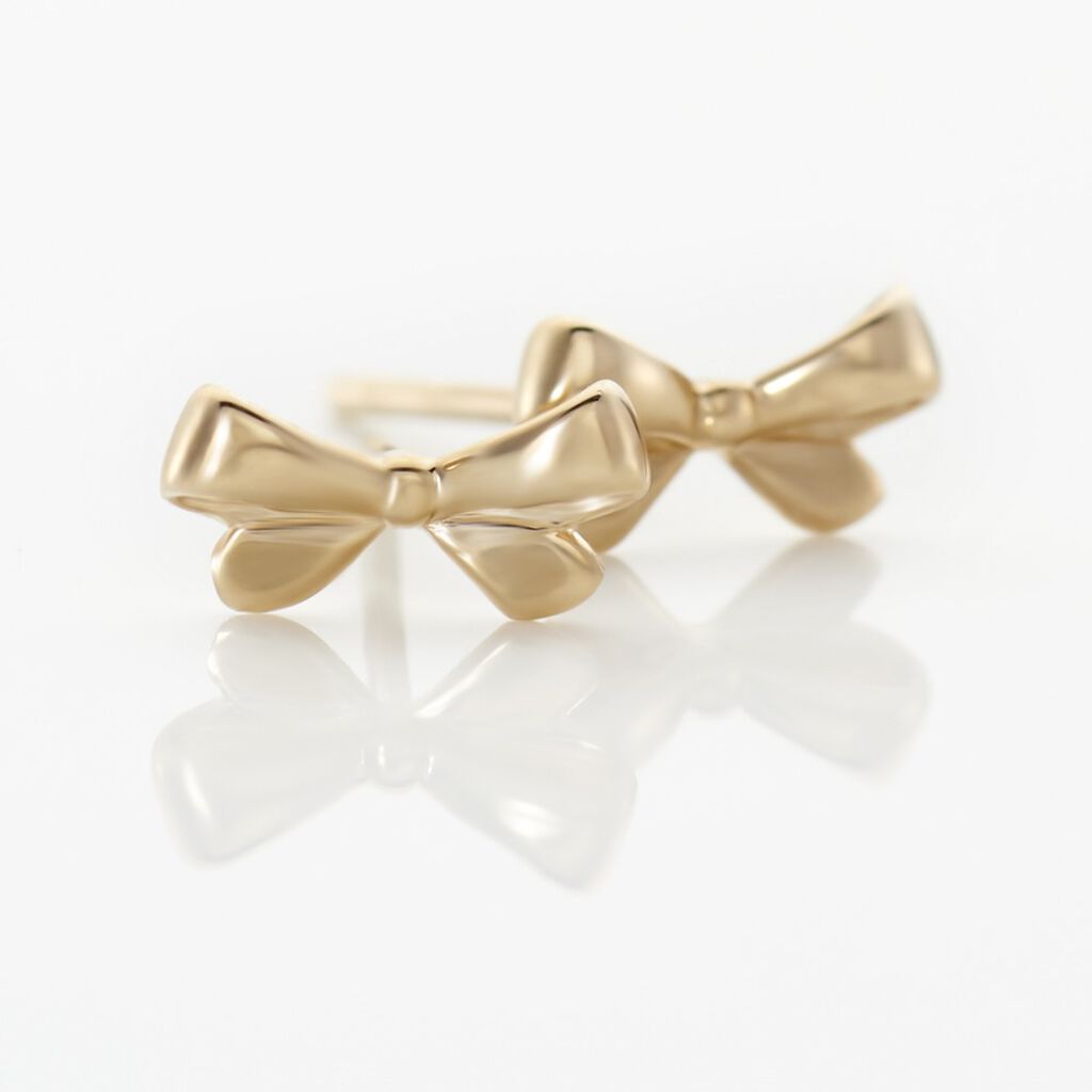 Boucles D'oreilles Puces Missie Or Jaune